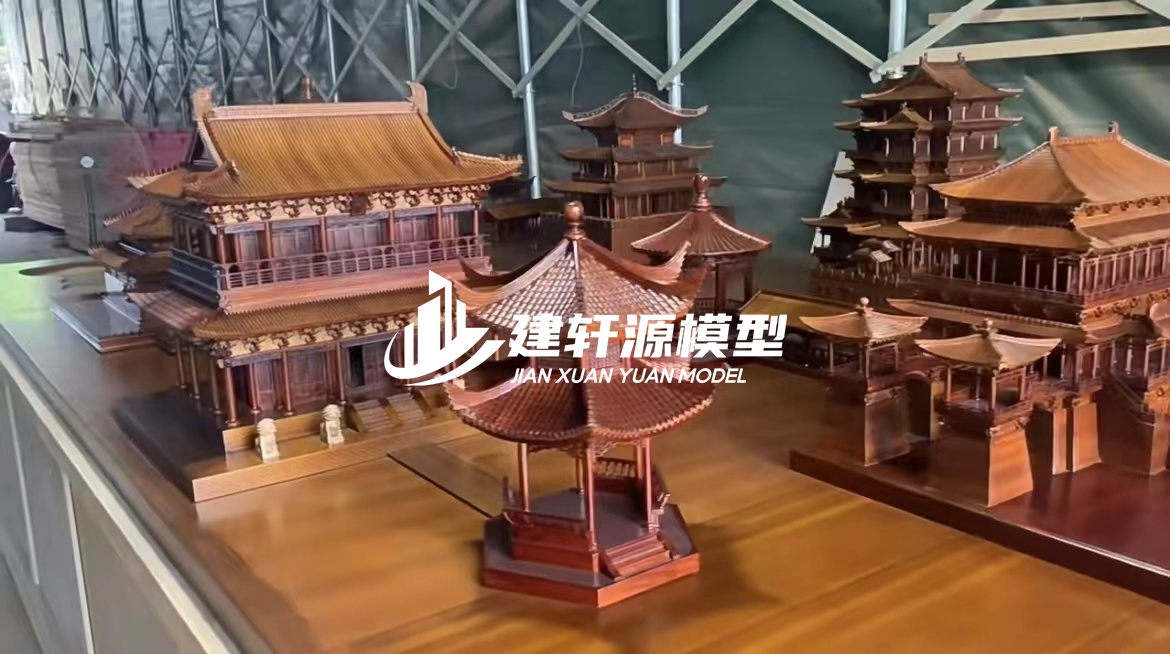 尖扎古建模型制作